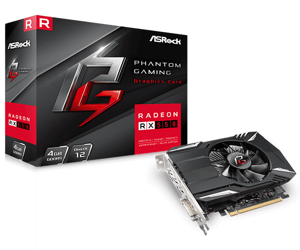 Amd radeon hot sale 550 4gb